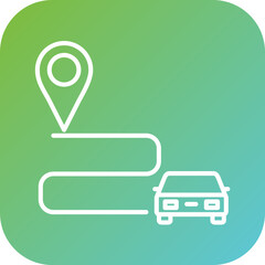Driving Route Icon Style