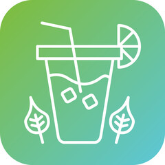 Ice Tea Icon Style
