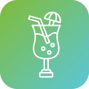 Pina Colada Icon Style