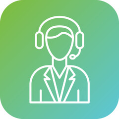 Customer Service Icon Style