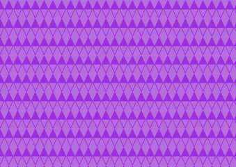 変わりダイヤ柄 紫　幾何学模様　A系　横