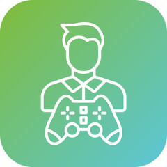 Obraz premium Gamer Icon Style