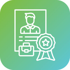 Job Title Icon Style