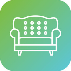 Sofa Icon Style