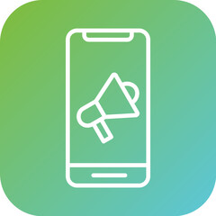 Mobile Marketing Icon Style