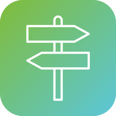 Signboard Icon Style