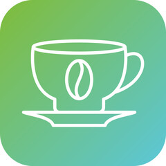 Coffee Cup Icon Style