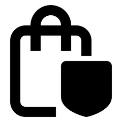 Icon Online Security With Style Glyph