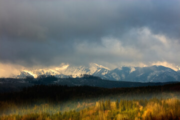 Panorama Tatr  © Wojciech Lisiński