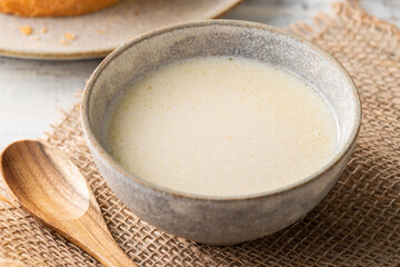 新鮮じゃがいものヴィシソワーズスープ