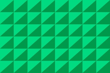 green triangle pattern