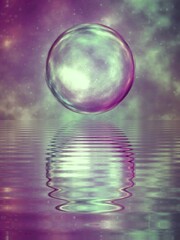 background with bubbles