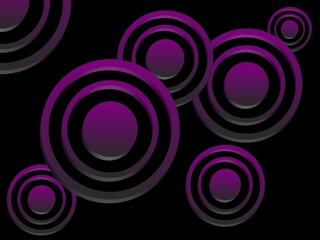 abstract background with circles