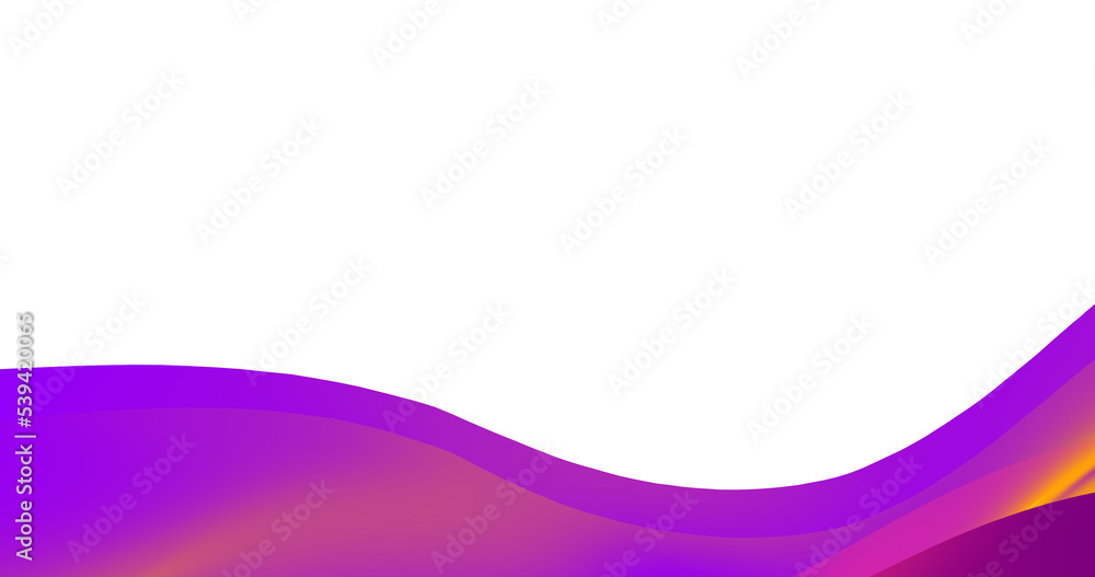 Poster wave colorful ink background with copyspace for presentation. background for brochure cover. flat de