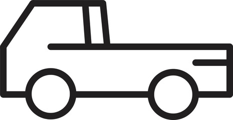 Car icon in different style vector illustration. vector icons designed in filled, outline, line and stroke style can be used for web, mobile, ui 