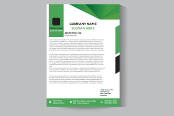 MODERN MINIMAL LETTERHEAD TEMPLATE FOR YOUR BUSINESS COMPANY