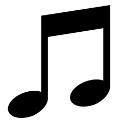 Music Notation Illustration for Icon, Symbol, Art Illustration, Apps, Website, Logo or Graphic Design Element. Format PNG
