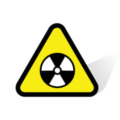 Fototapeta premium radio active sign