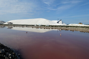 Les salines d'Aigues Mortes