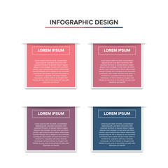 infographic flat design template presentation elegan
