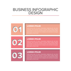 Business Infographic design idea template presentation