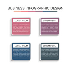 Business Infographic Design element set presentation background elegant