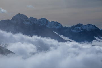 Die Allgäuer Alpen - Nebelhorn im Herbst