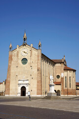 Historic church of Montagnana, Italy