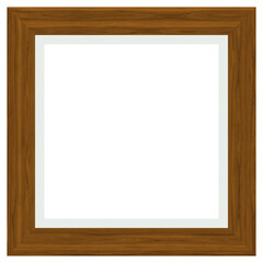 1x1 Ratio Square Wood Photo Frame