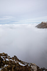 Die Oberstdorfer Alpen - Nebelhorn im Herbst