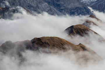 Die Oberstdorfer Alpen - Nebelhorn im Herbst