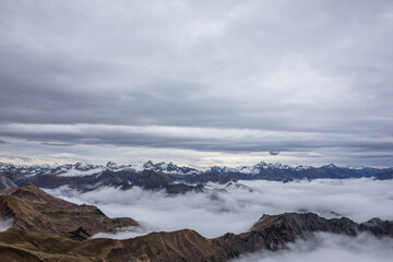 Die Oberstdorfer Alpen - Nebelhorn im Herbst