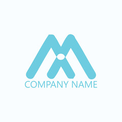 Vector elements company logo design for your. Flat Vector Logo Design Template Element.