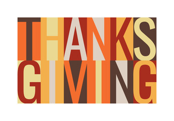 thanksgiving decoration background on white background vector stock
