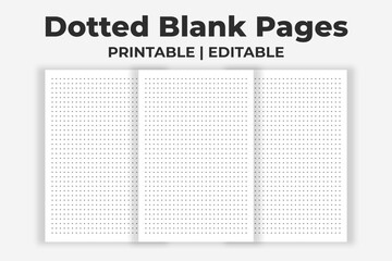 Dotted Blank Pages © Sania