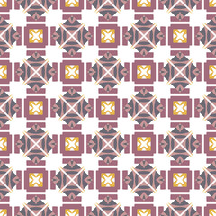 Abstract geometric pattern. A seamless background, vintage texture.	