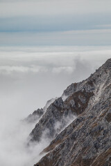 Die Oberstdorfer Alpen - Nebelhorn im Herbst