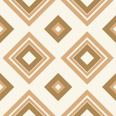 Seamless geometric pattern with  diamonds