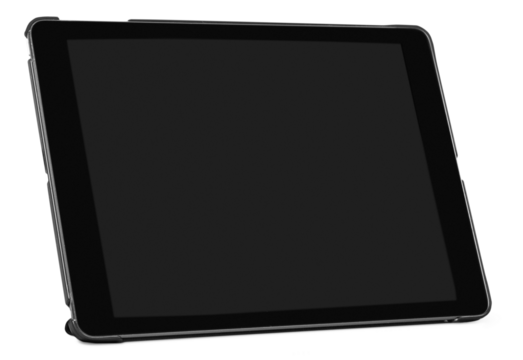 Digital tablet isolated on white