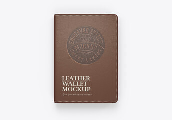 Leather Wallet Mockup