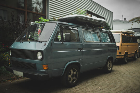 Old bus as a camper 