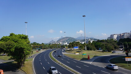 Fototapeta na wymiar Avenida no Rio de Janeiro