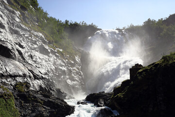 Small towns, houses and amazing scenery in the Norwegian fjords