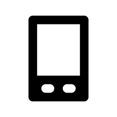 Cellular Phone Flat Vector Icon