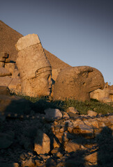 Statue of Apollo-Mithra-Helios-Hermes and Eagle God on Nemrut Mountain (East Terrace)