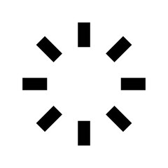 Loading indicator Flat Vector Icon