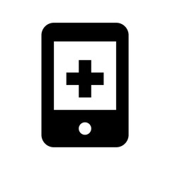 Mobile Phone Flat Vector Icon