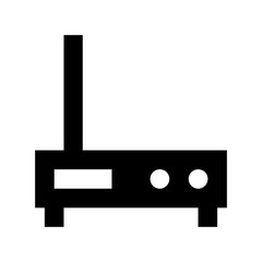 Wifi Router Flat Vector Icon