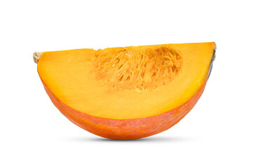 Pumpkin slice isolated on transperent png