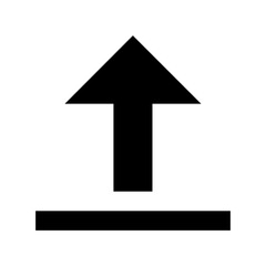 Uploading Flat Vector Icon